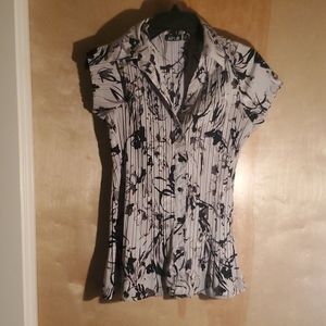 Floral Button Up Blouse